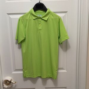 Youth Boys Size 14/16 Class Club Lime Polo Shirt